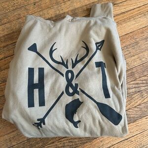 Tan Graphic Sweatshirt